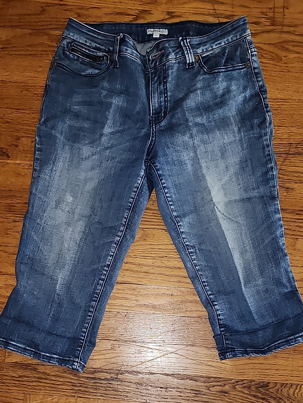 Fashion Bug Women’s Relaxed Dark Blue Washed Jeans